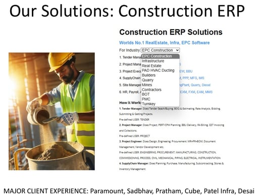 Construction ERP