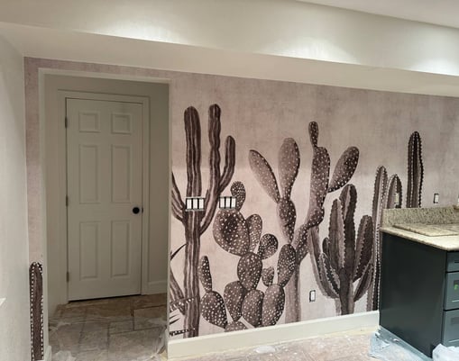 Wallcovering installation, wallpaper installation