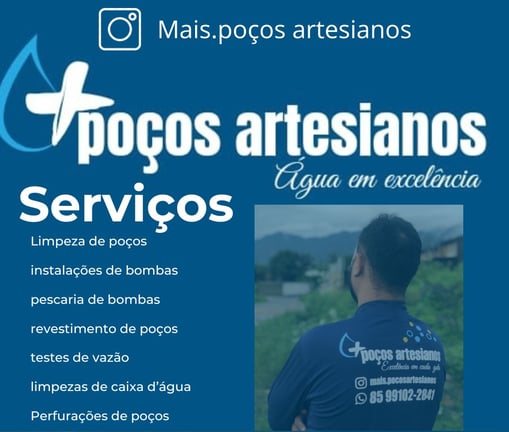 Perfuração de poço profundo em Fortaleza