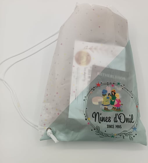 Nines d'Onil doll drawstring bag