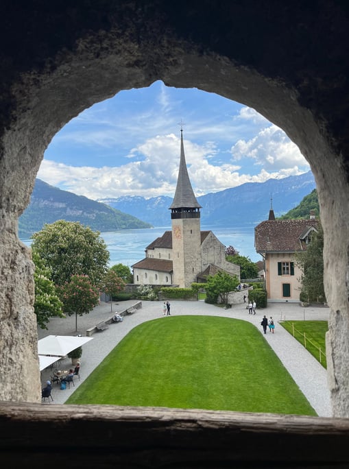 The Romanesque Church in Spiez