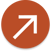 a brown and white arrow arrow symbol