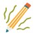 Hand drawn elements illustrations and icons