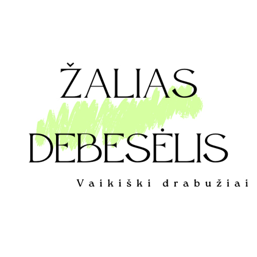 Žalias debesėlis: tvarūs drabužiai vaikams logo
