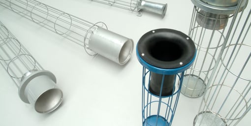 Filter bag cages