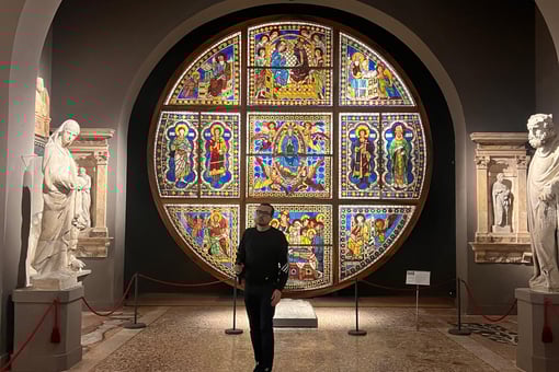inside Museo del Duomo de Siena Italy