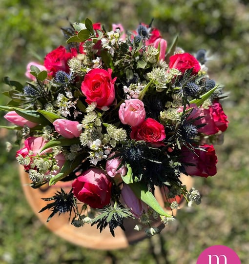 bouquet de fleurs mademoiselle a selon aïnoa particulier