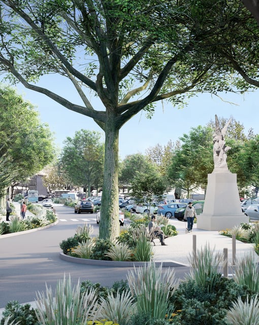 Aménagement urbain, voirie et réseaux divers dans le Gard.