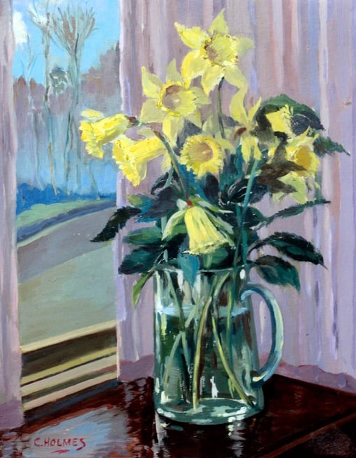Charles Holmes 1888 1954. Daffodils