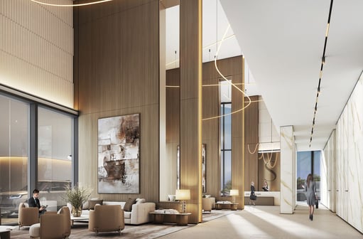 Sobha aquamont lobby