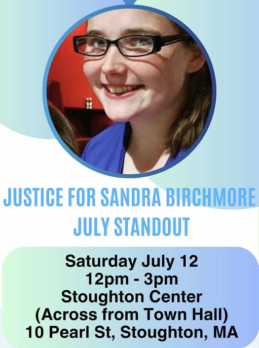 Sandra Birchmore Standout Events Justice