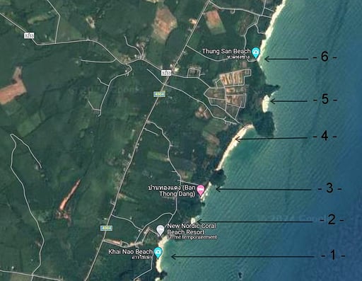 criques, Pathio Chumphon