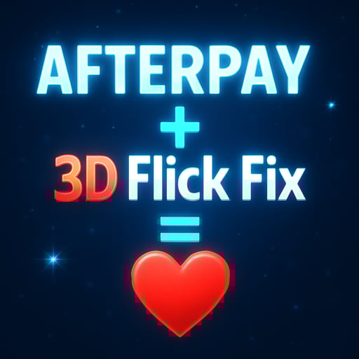 a heart shaped object with the words afterpay