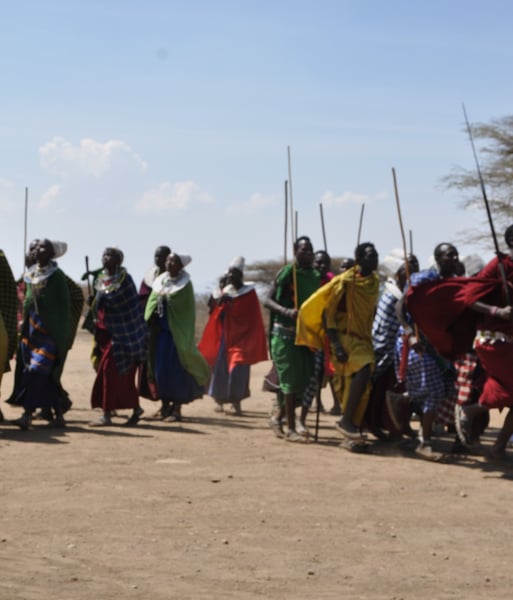 Maasai Community Dancing