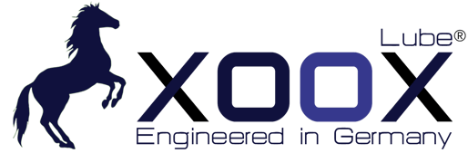 XOOXLUBE, The Latest Generation in the History of Engine Oil logo