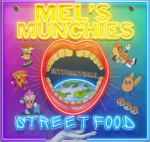 Mel's Munchies International Street Food logo