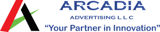ARCADIA ADVERTISING L L C logo