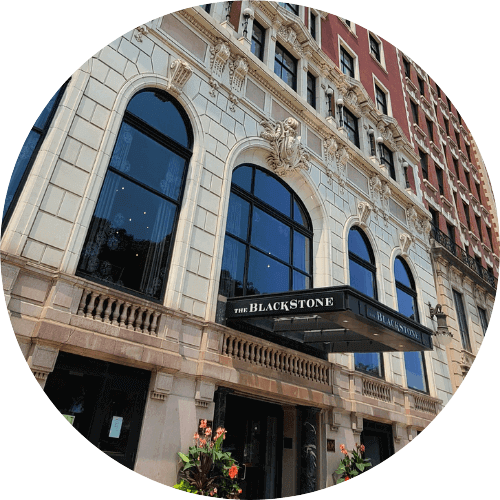 Blackstone Hotel in South Loop, Downtown Chicago