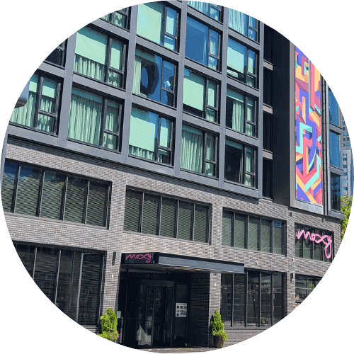 Moxy Boutique Hotel in River North, Downtown Chicago