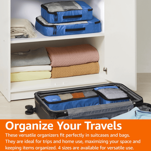 Travel packing, organize luggage like a pro