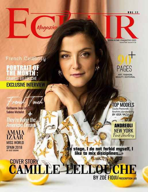 Camille Lellouche Elair Magazine Cover