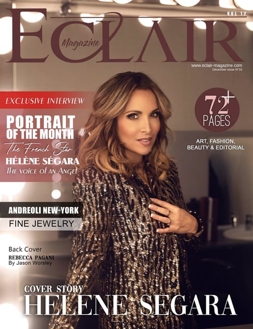 Helene Segara Eclair Magazine Cover