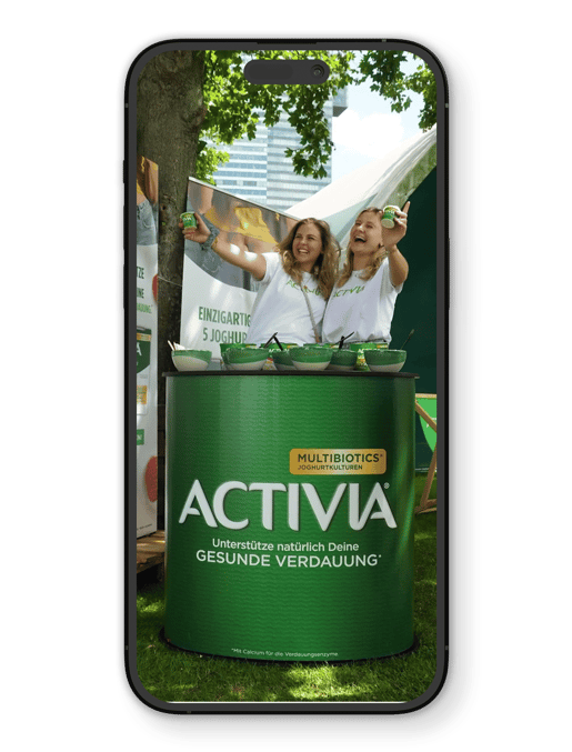 Content Creation für ACTIVIA beim Feel Good Festival in Wien – stimmungsvolle Eventclips und Recaps 