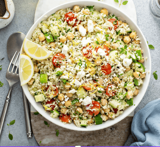 Low Carb Cauliflower Salad