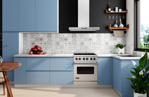 L-Shaped Kitchen Design