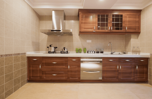 Straight Modular Kitchen Design