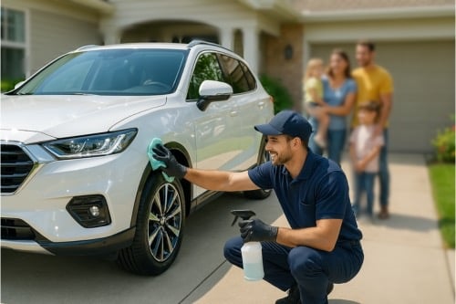 mobile car detailing at your home