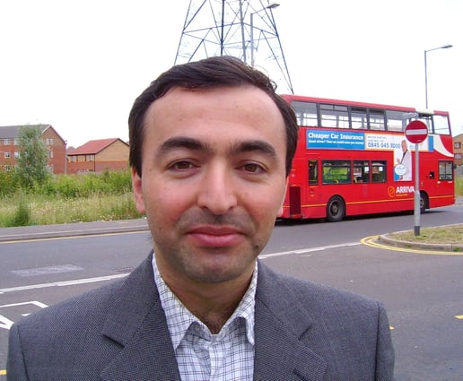 Şair Bülent ÖZCAN, Londra, İngiltere