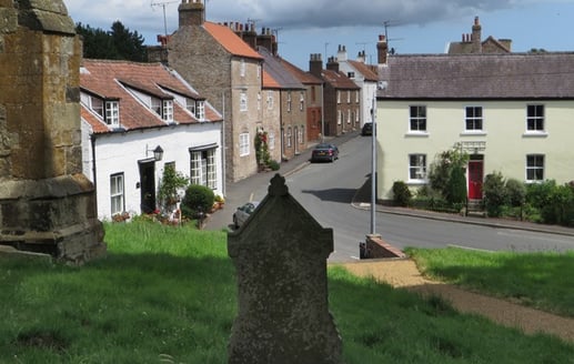 Kilham (E Yorks): East Street from the churchyard by Paul Harrop, CC BY-SA 2.0 <https://creativecommons.org/licenses/by-sa/2.