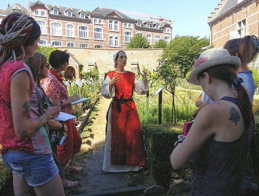 Visite de jardin médicinal