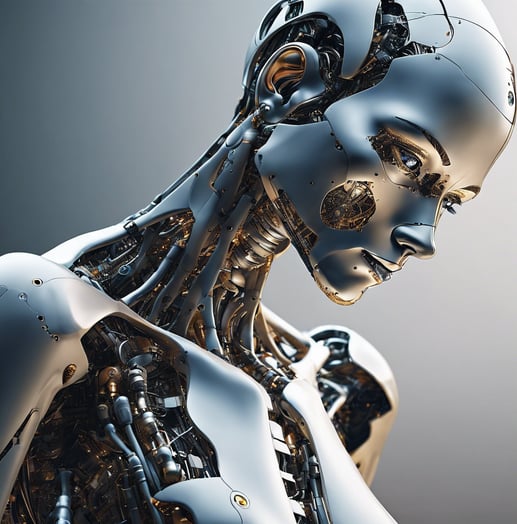 the word ai spelled in white letters on a black surface