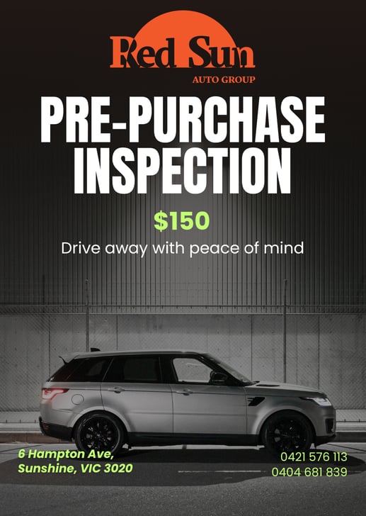 pre-purchase inspection promotion deal