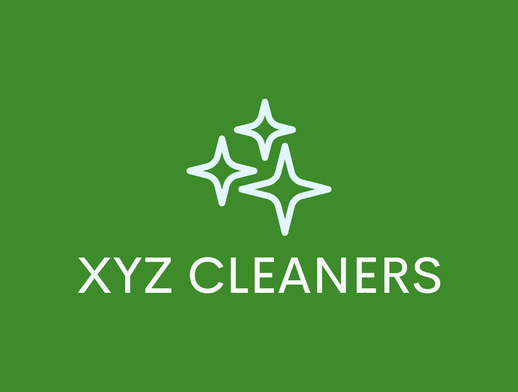 XYZ CLEANERS logo