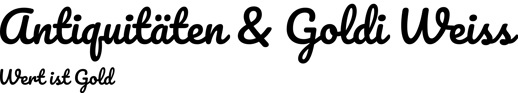 Antiquitäten & Goldi Weiss logo