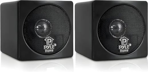 Pyle Home 3" Altavoces satelite, Mini Cube