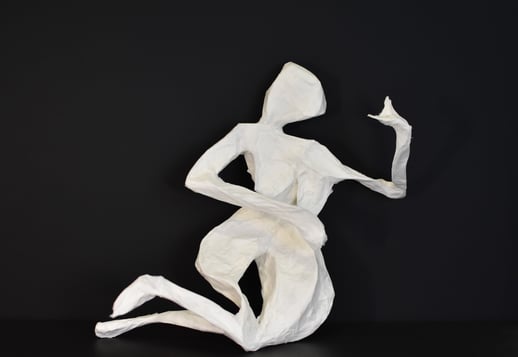 paper sculpture characters whenzou paper Sète France