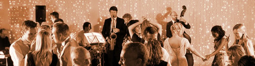 The Hipcats at the Matara Centre in Gloucestershire near Tetbury - jazz band, swing band wedding band for hire