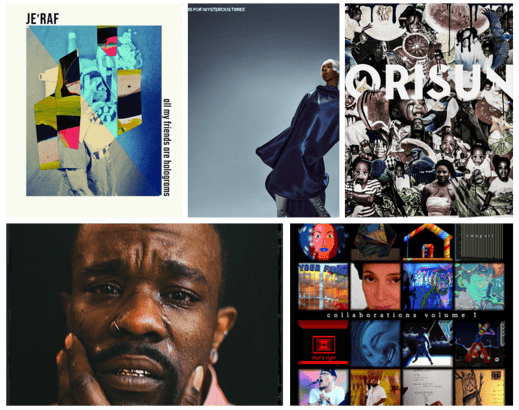 Collage of Album Covers