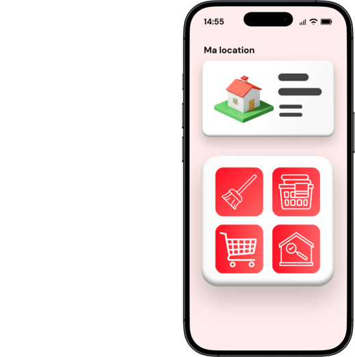 représentation de l'interface propriétaire déléguant un service