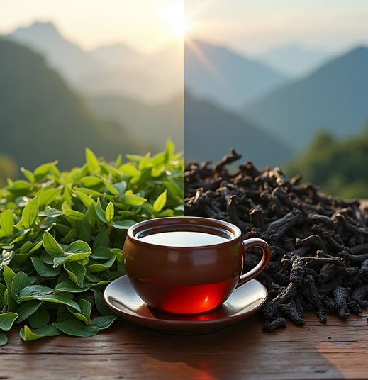 a cup of tea and a cup of tea