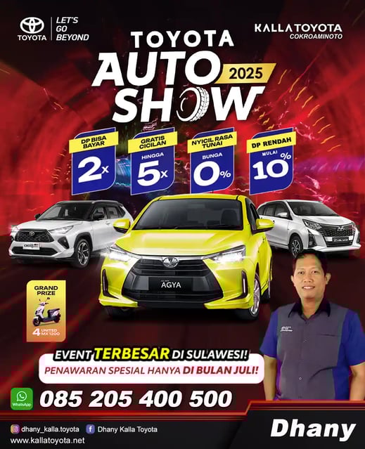 kalla toyota Auto Show 2025