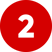 a red and white number two in a red circle