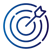 Cible illustrant une solution IA Ã impact concret