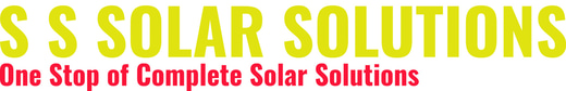 S S SOLAR SOLUTIONS logo