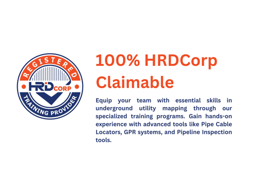 a picture of HRDCorp Logo that show RD-Palmer Academy EML Locator and GPR courses are claimable