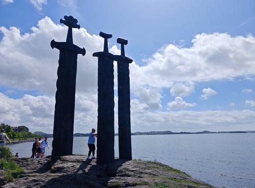 Sverd i Fjell Swords in Rock Stavanger Norway